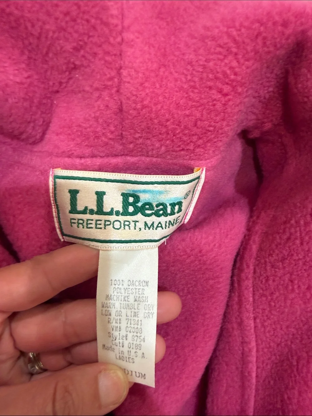 L.L. Bean bean vintage